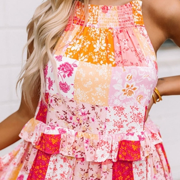 SOLD LAST ONE!!! NWOT--Boho Maxi Dress - Picture 4 of 5